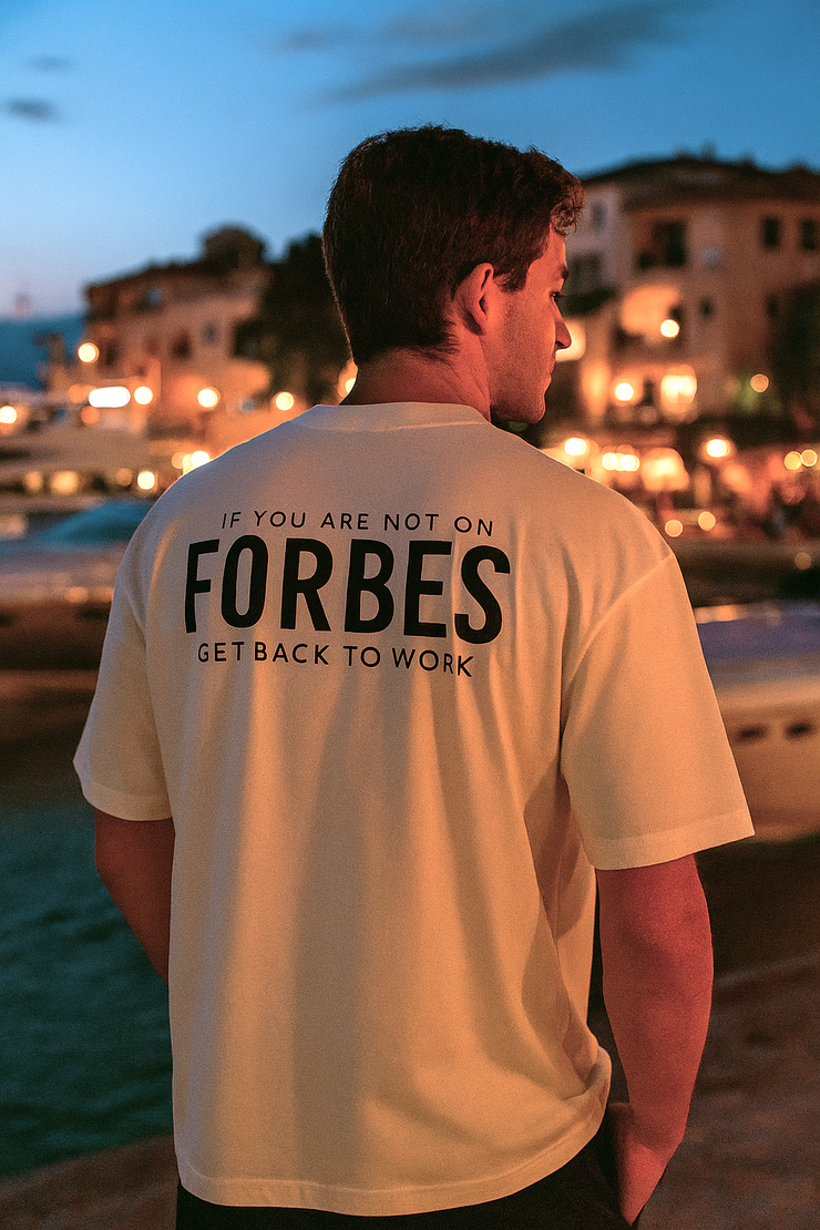 Forbes – Get Back To Work – Oversize Tee – DANDY