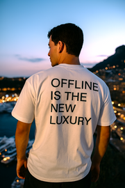 Offline Is The New Luxury – Oversize Tee – DANDY