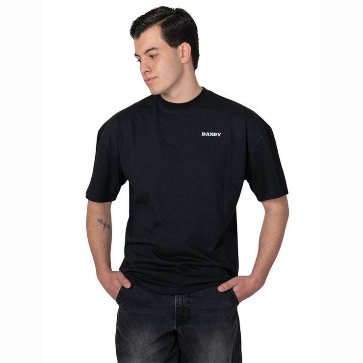 T-shirt unisex “Sober? Never Heard of Her” – Stile virale, stampa retro – Brand DANDY